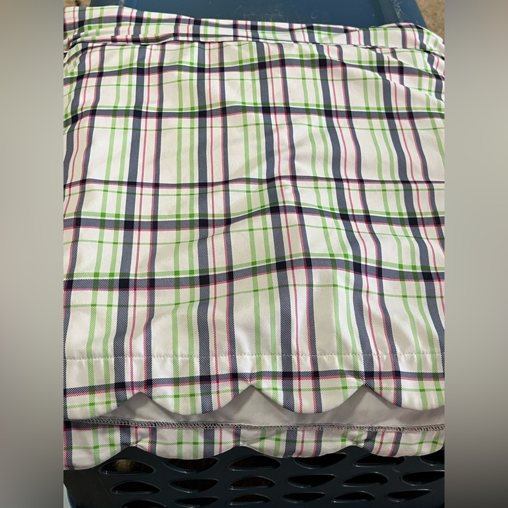 Lillie green golf skort.